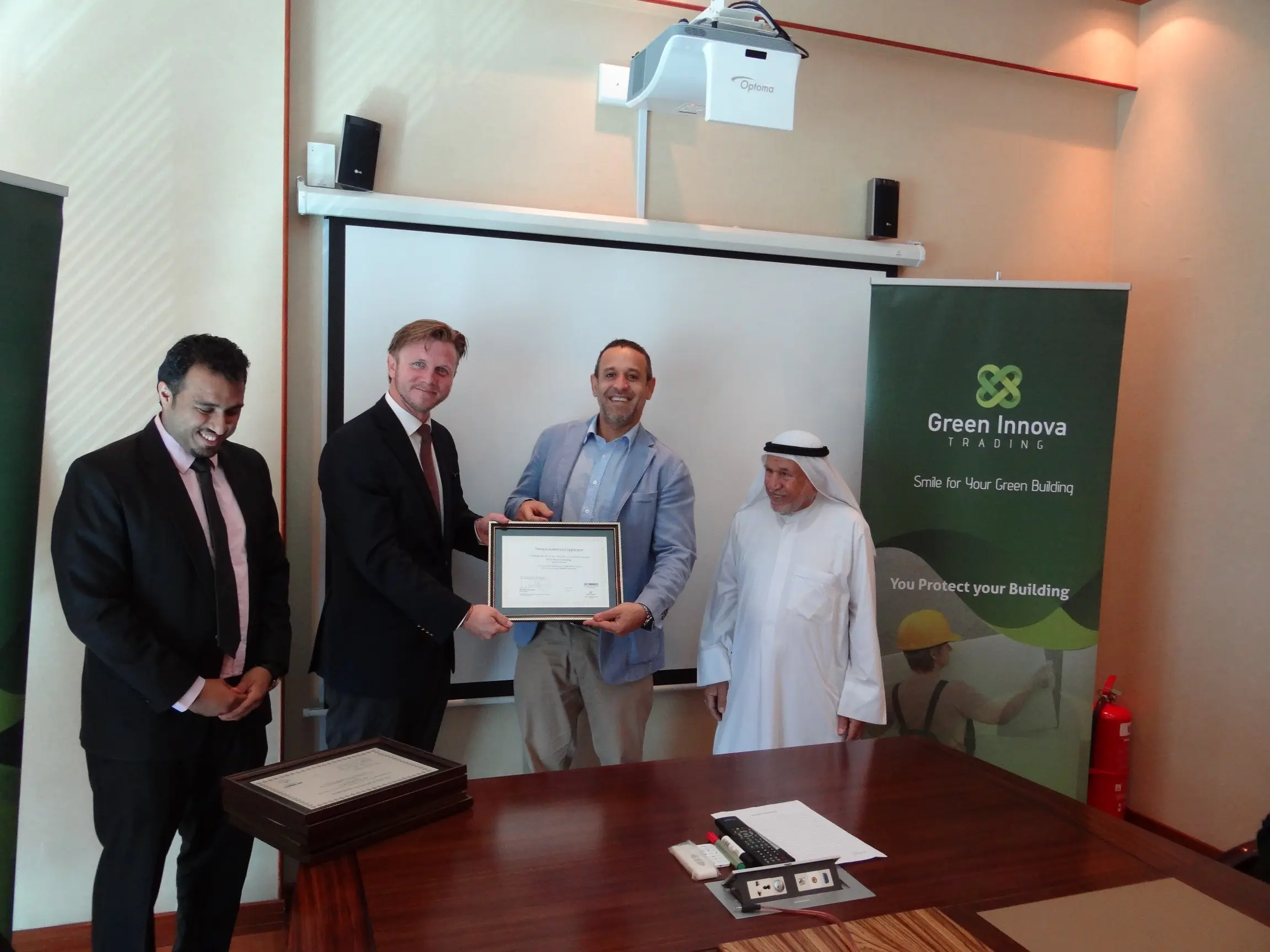 Al Mezal Contracting is Terraco Approved Applicator