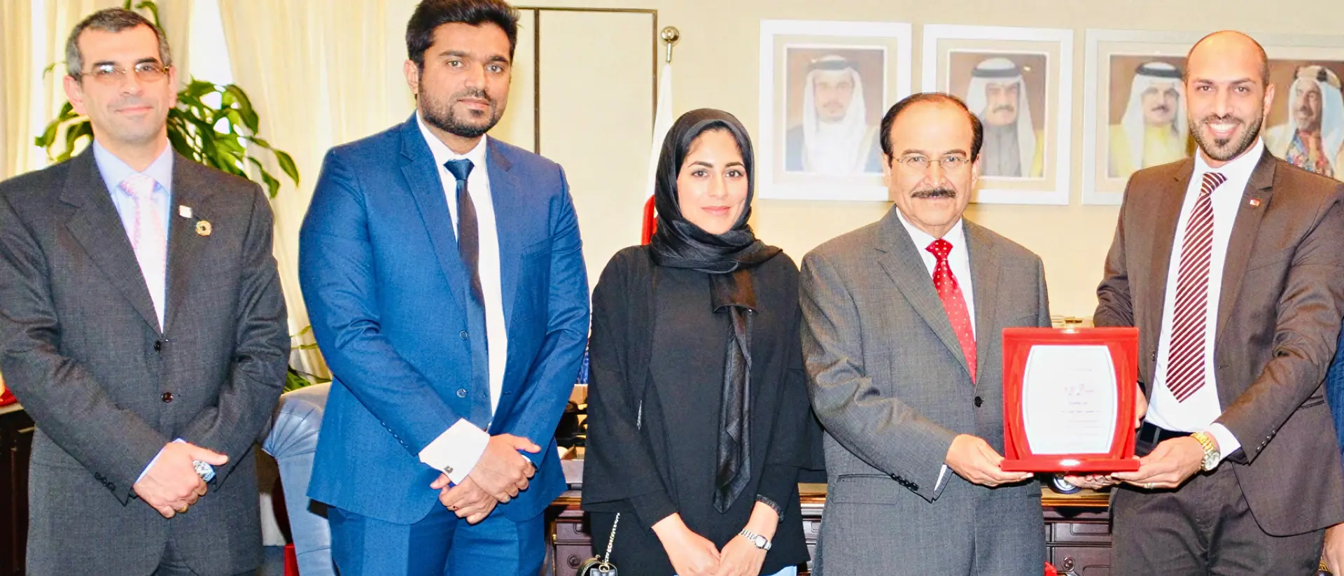 Green Innova Team Visit to H.E Dr. Abdul Hussain Mirza